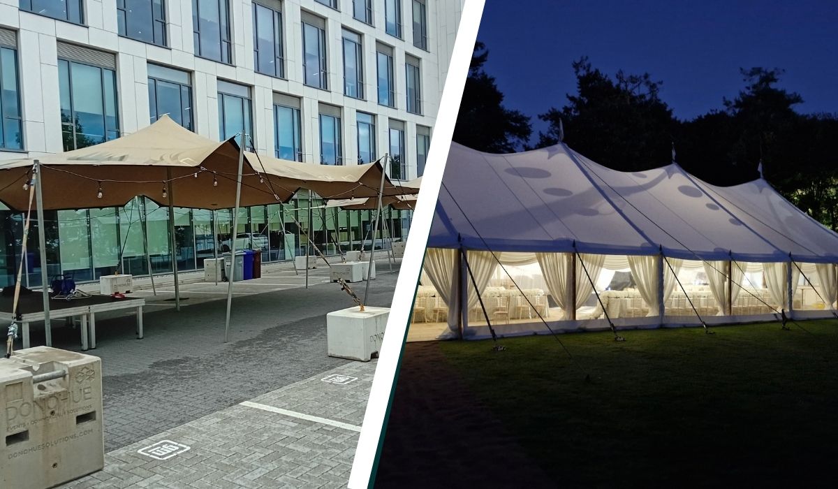 Stretch Tent vs Traditional Marquee